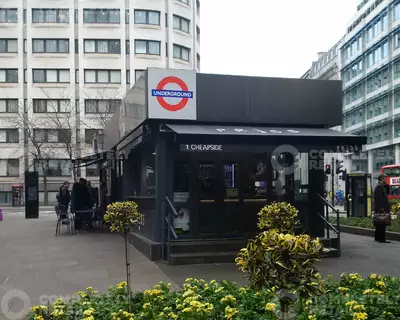 1 Cheapside Street, St Paul's Underground Station, St. Paul's, Cheapside Greater London, EC1A 7HL