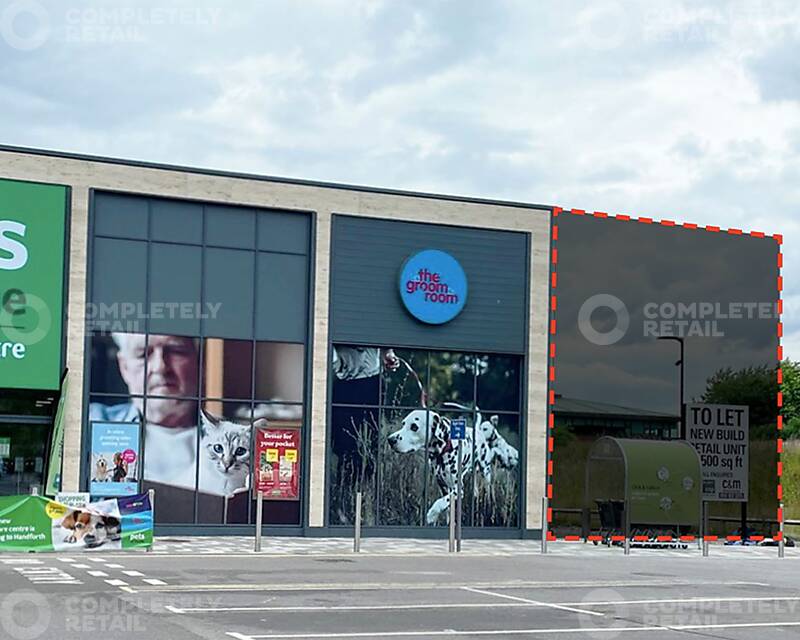 Consented New Build Retail Unit, Handforth Dean Shopping Centre, Handforth - Picture 2021-08-17-10-47-48