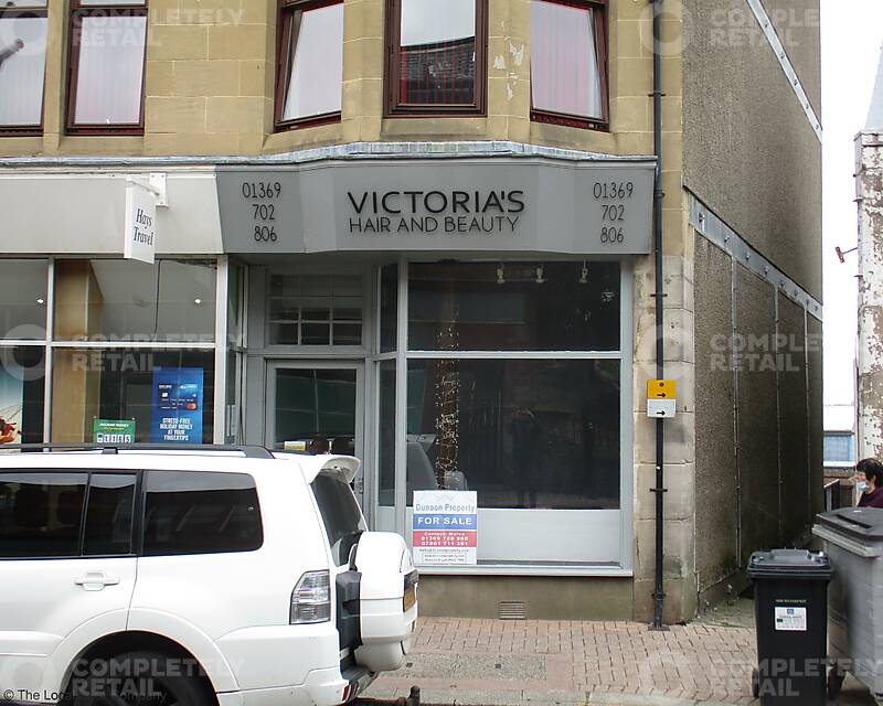 Shop to rent 212 Argyll Street, Dunoon, PA23 7HA Completely Retail