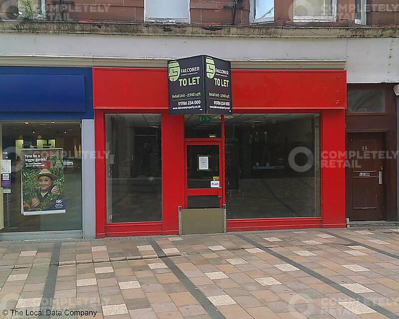 Shop to rent 13 Port Street, Stirling, FK8 2EJ Completely Retail