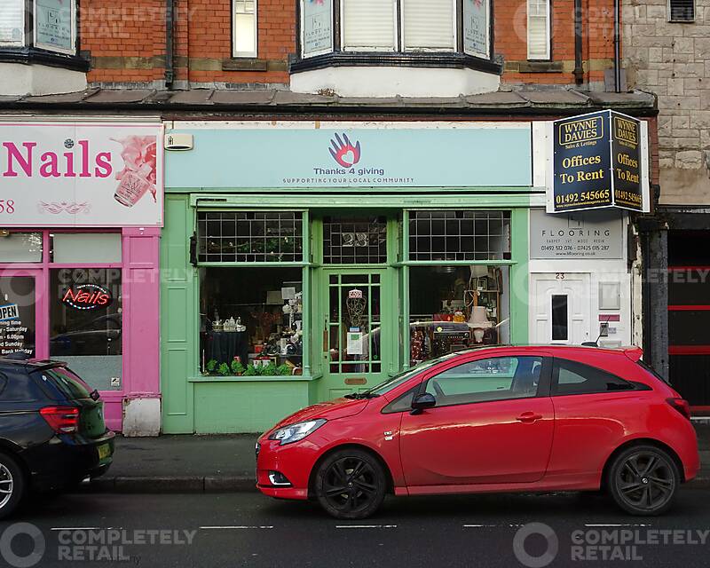 Shop to rent 23 Abergele Road, Colwyn Bay, LL29 7RS