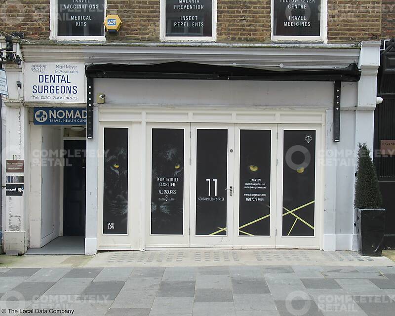 Shop to rent 11 South Molton Street, Greater London, W1K 5QL