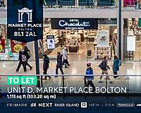 Unit D, Market Place, Bolton, BL1 2AL