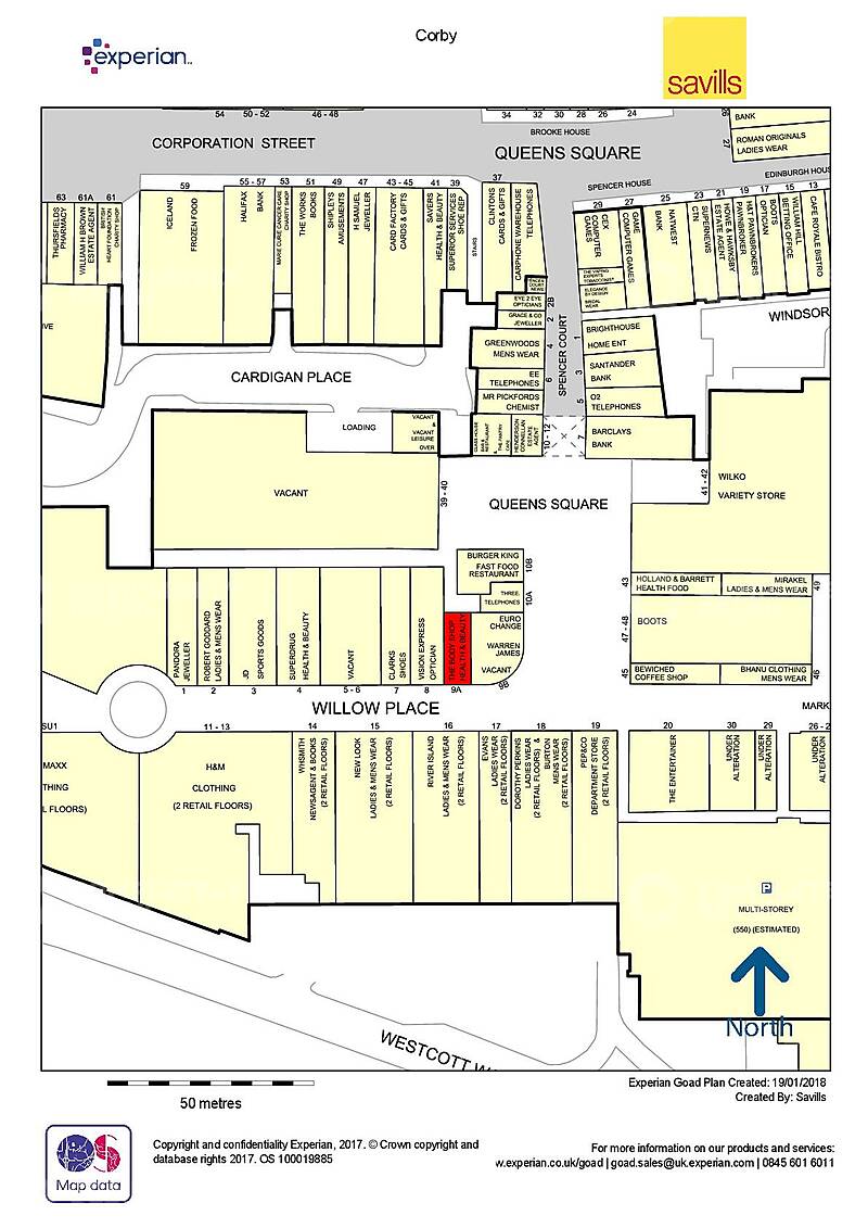 21 Willow Place, Willow Place & Corby Town Shopping, Corby - Goad
