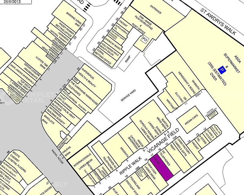 Unit 17, Vicarage Field Shopping Centre - Picture 2