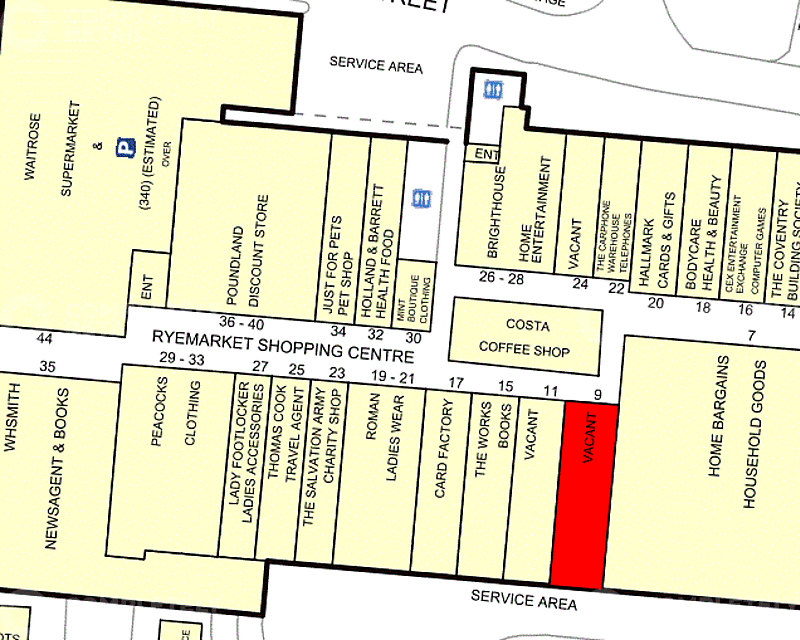 Unit 9, Ryemarket Shopping Centre - Goad
