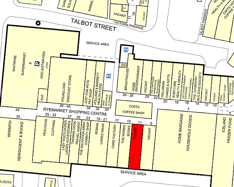 Unit 11, Ryemarket Shopping Centre - Goad