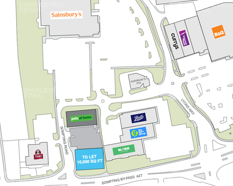 Red Square Retail Park, Worthing - Picture 2025-06-05-12-41-56