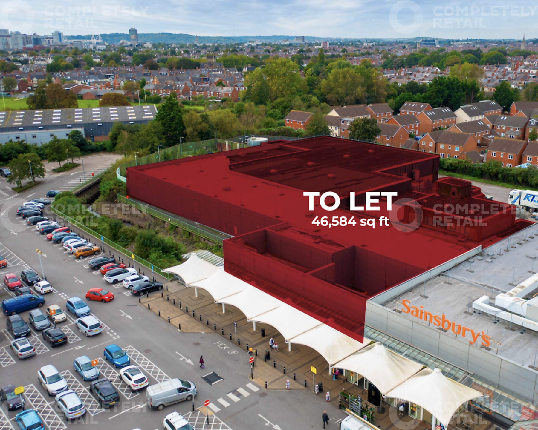 Colchester Avenue - Sainsbury's / Wilko Unit